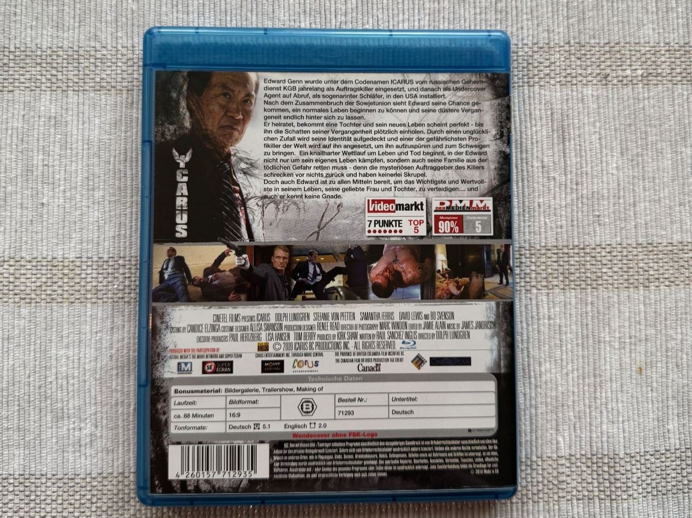 Tutti i DVDs: Icarus (Uncut) [Blu-ray] mit Dolph Lundgren – Usato da Arbon venduto da drs64 1