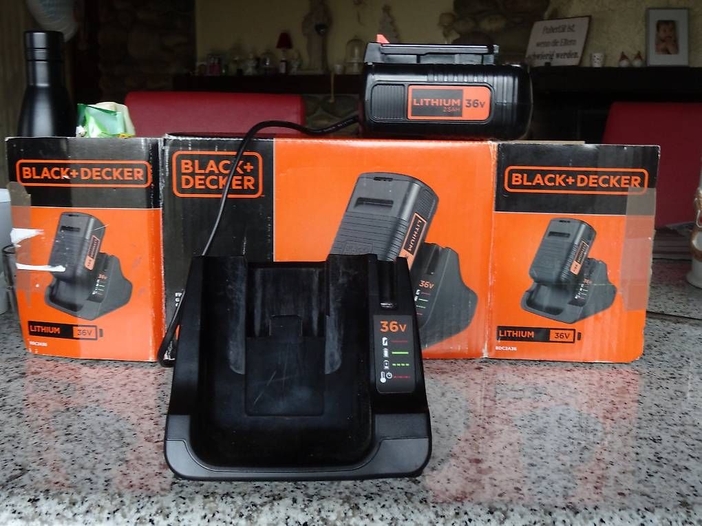 Caricatori & Batterie: Black&Decker Ladegerät und Akku 36Volt – Usato da Buttisholz venduto da buttiholli 1