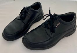 Herren Halbschuhe, Leder, schwarz