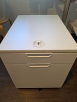 Rollcontainer weiss mit Zahlenschloss guter Zustand