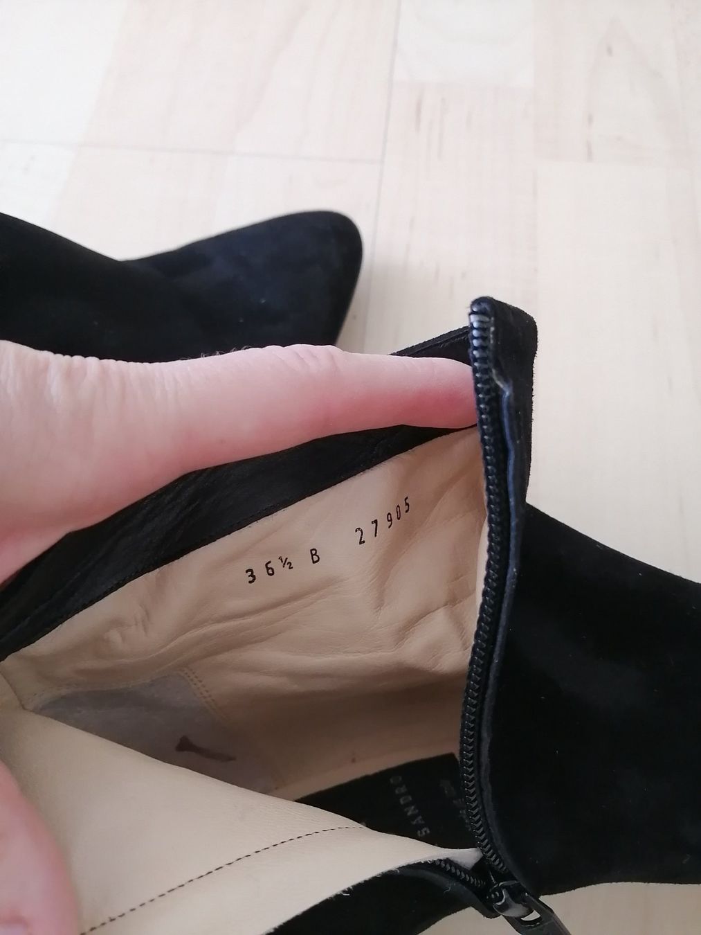 Damenschuhe: Stiefeletten  aus echtem Wildleder – Gebraucht aus Buchrain von nat_pl5p 7