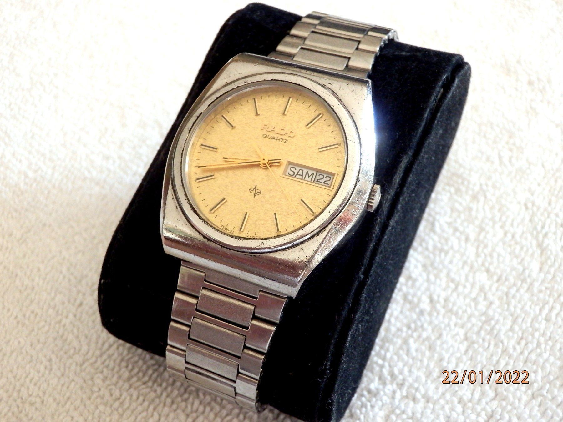 Rado Uhren: Rado, Quartz, Day Date, 35mm, Unisex – Gebraucht aus Ueberstorf von dinbau 1