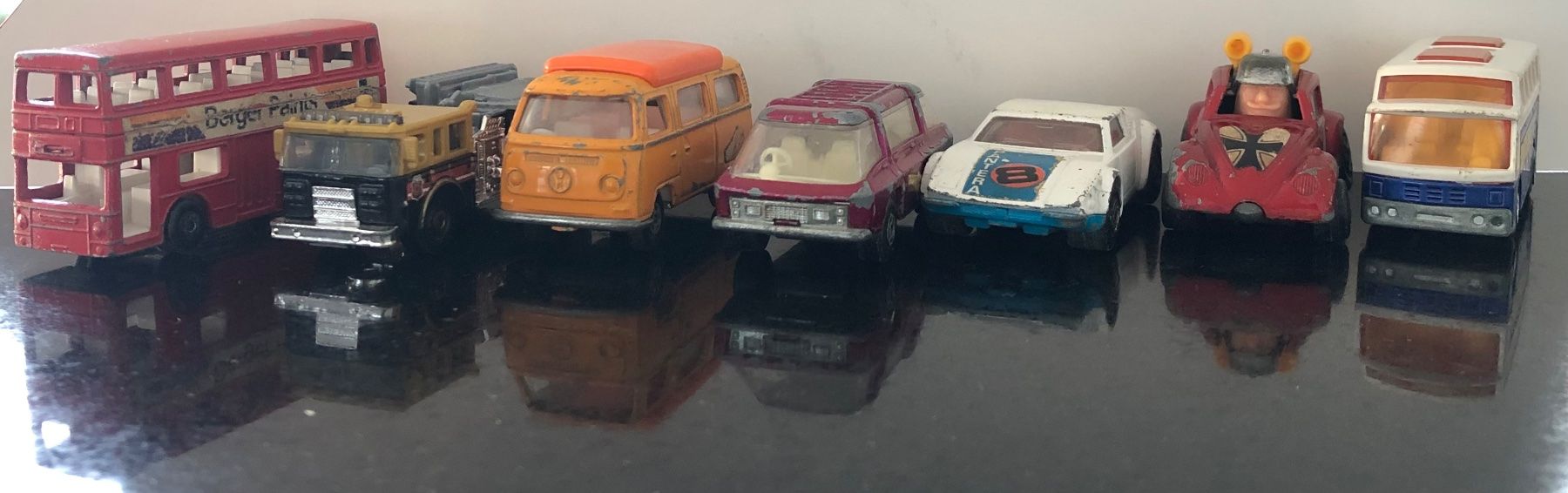 Matchbox Giocattoli: MATCHBOX - 7 bespielte Autos – Usato da Gunzwil venduto da feel_good 3