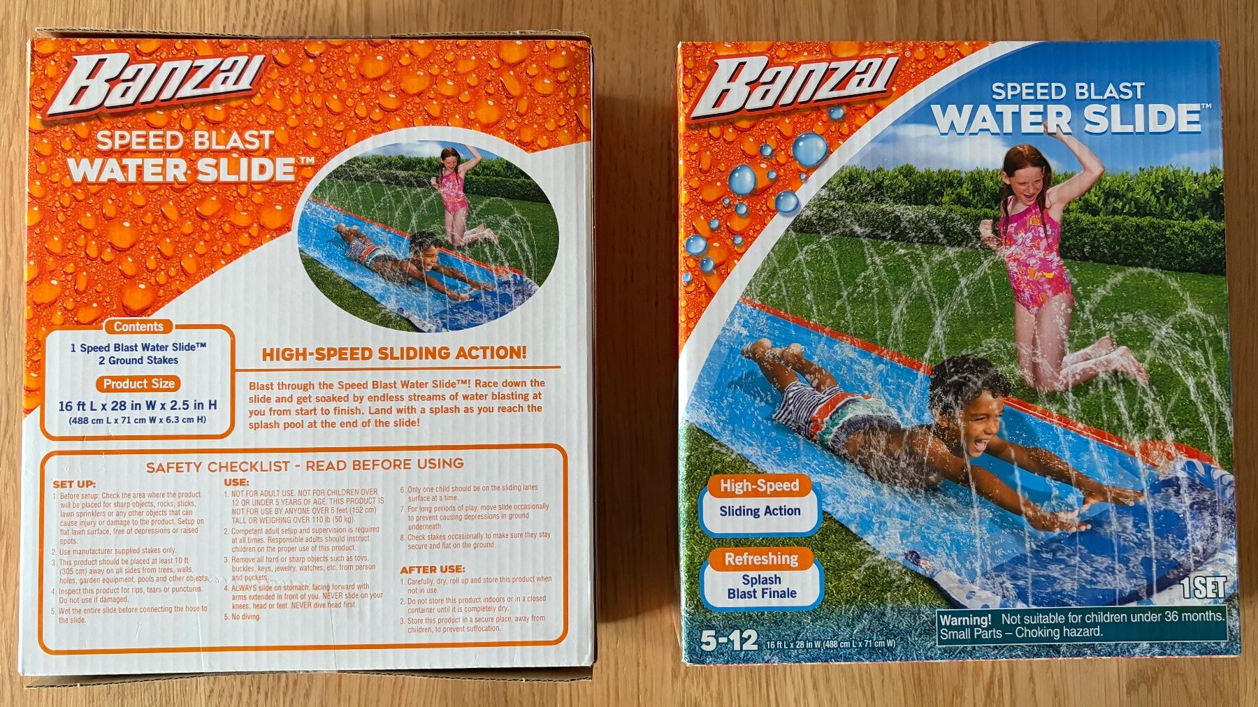 Scivoli: 2 Wasserrutschen Speed Blast Water Slide – Nuovo e nell'imballaggio originale da Aarau venduto da hokuba 1