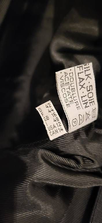 Giacche: Schwarzer Blazer Gr. 42 (oversize) Seide/Leinen – Usato da Basel venduto da kri_wd99 2