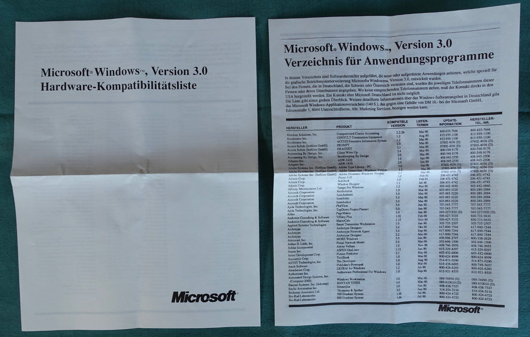 Microsoft Software: Microsoft Windows 3.0 auf 5 1/4 Zoll Disketten – Usato da Lohn-Ammannsegg venduto da Vizechef 6