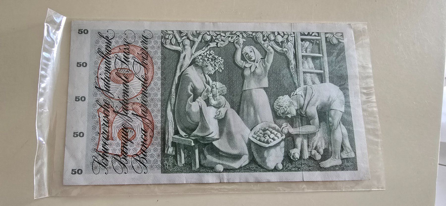 Banconote: 50 Franken Banknote 1973 – Usato da Dietikon venduto da abarth03 3