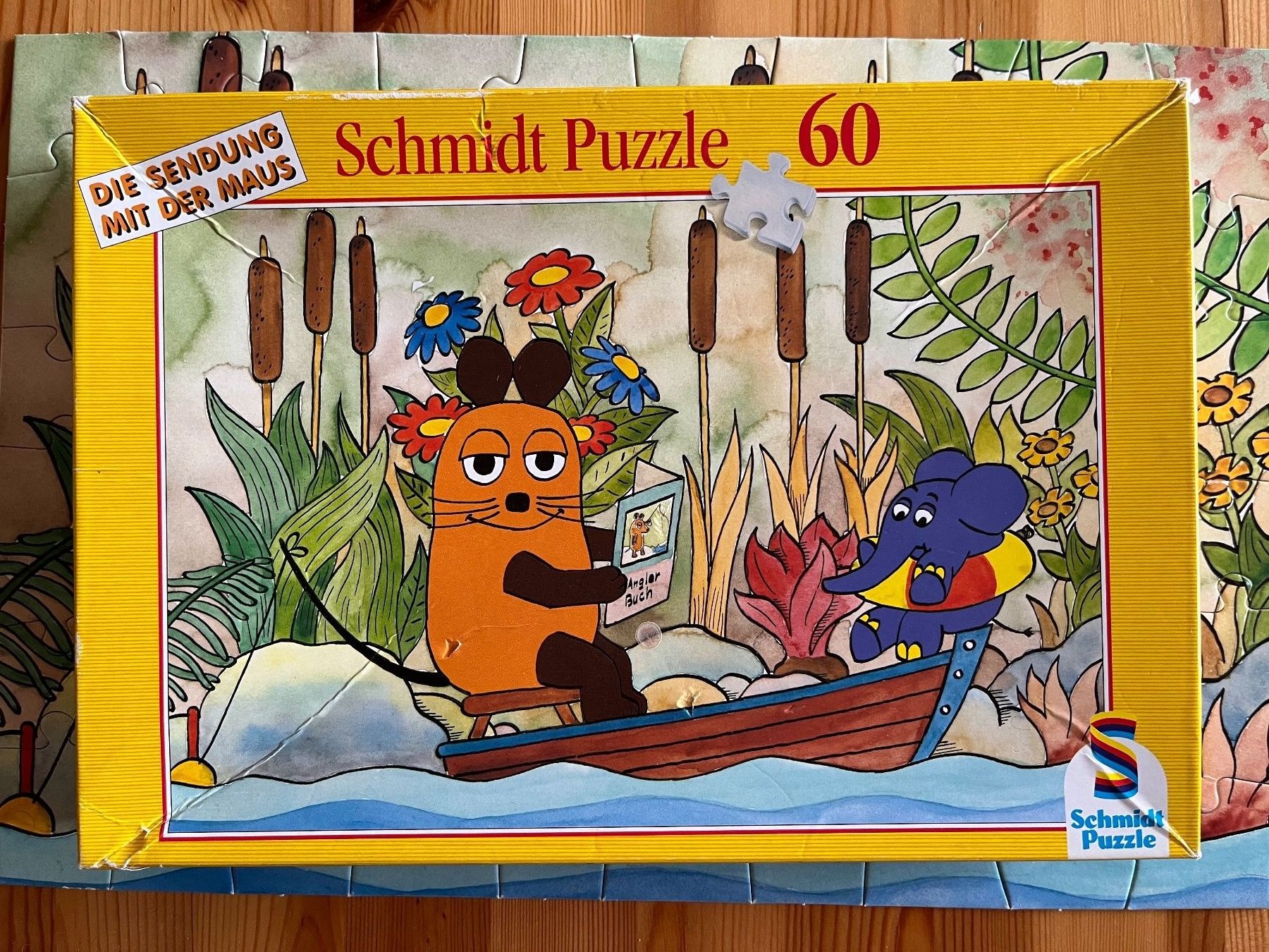 Puzzle: Schmidt Puzzle "Die Sendung mit der Maus" 60 Teile – Usato da Zürich venduto da Gurkis 1