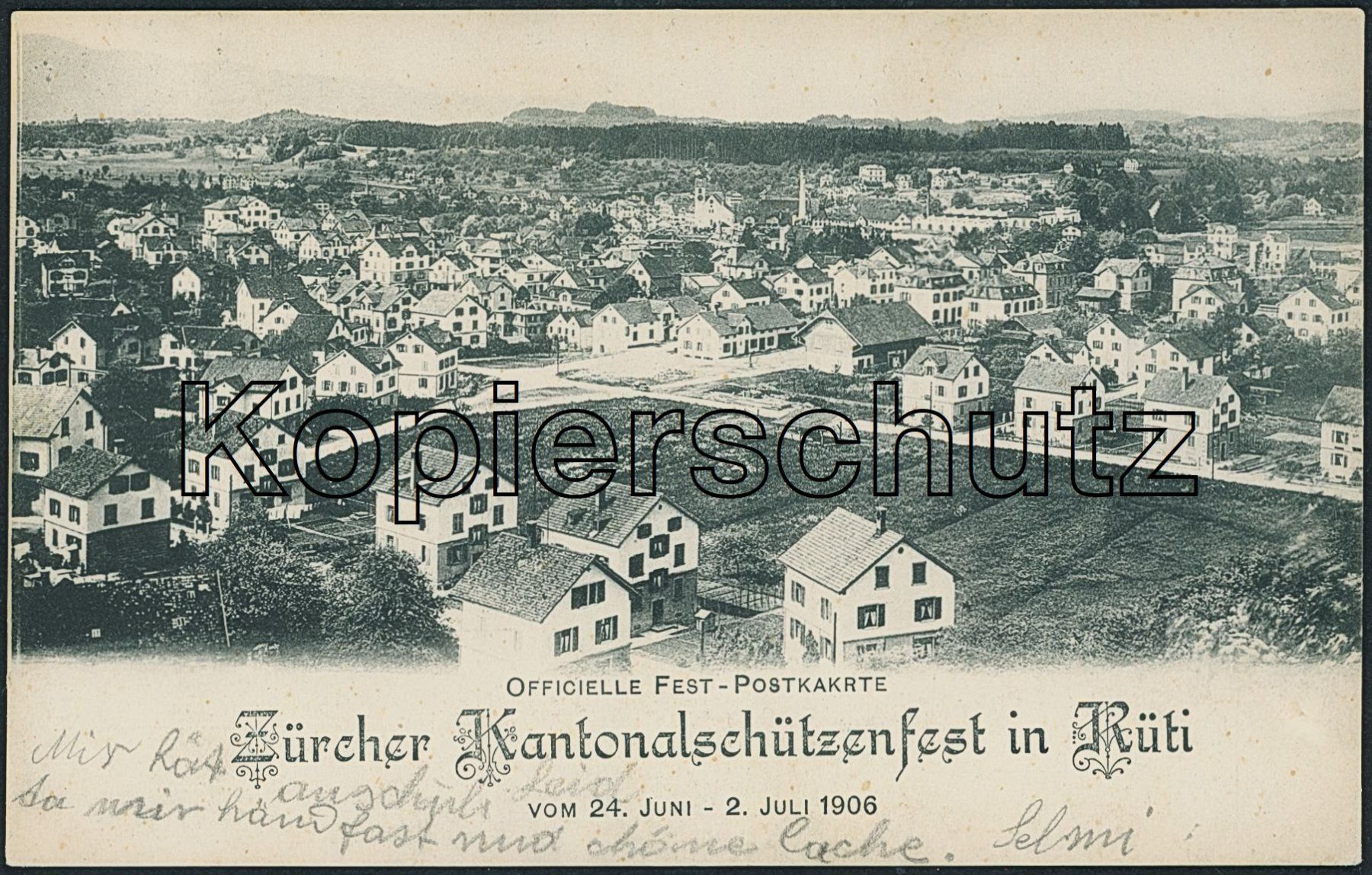Cartes postales: ZH Rüti – D'occasion à Schindellegi par dolpitz