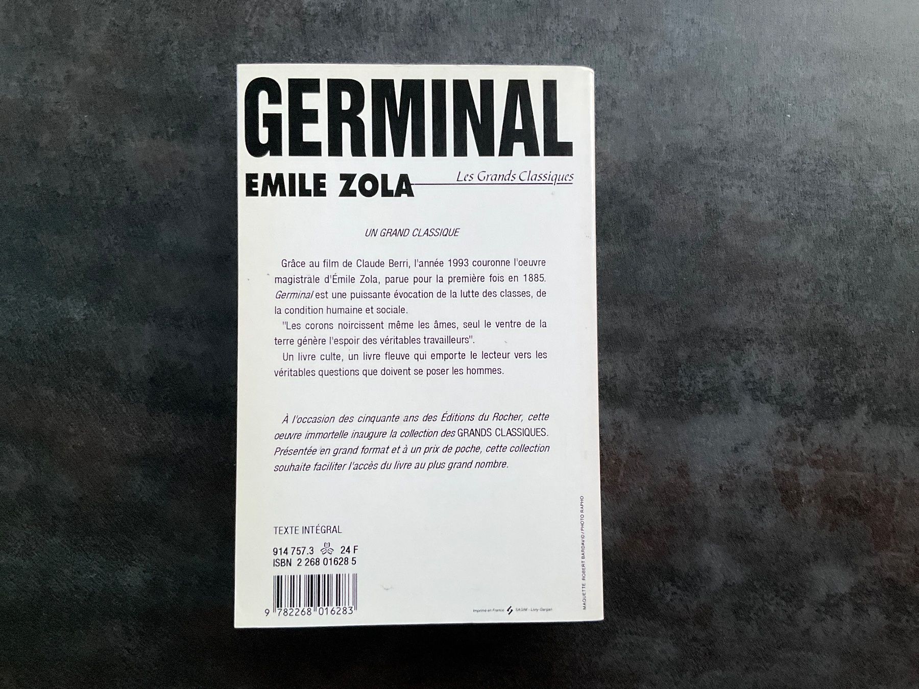 Bücher: Germinal Émile Zola Les Grands Classiques – Gebraucht aus Avenches von Lactobacille 2