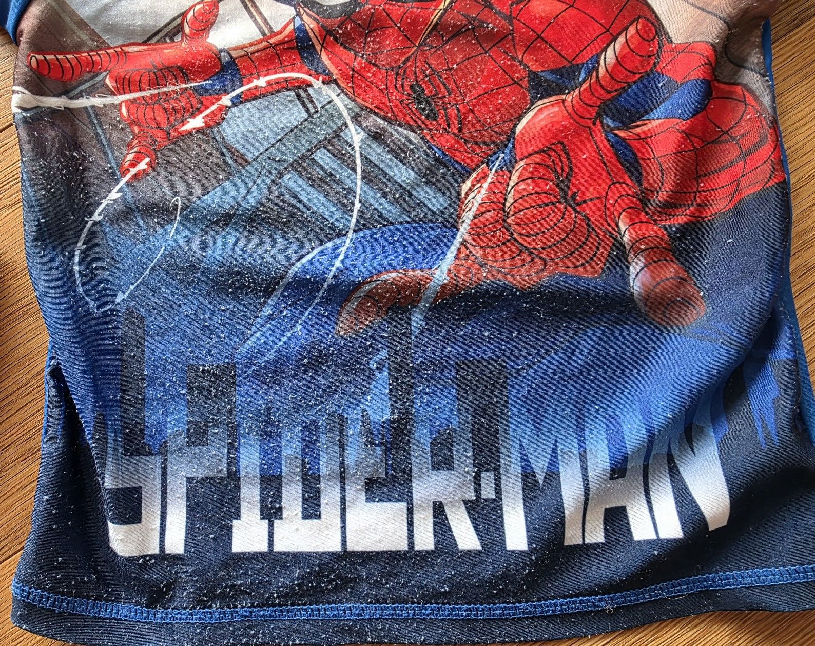 Costumi da bagno: Bade-Set Spiderman blau/rot Grösse 104/110 gebraucht – Usato da Zell LU venduto da claro62 5
