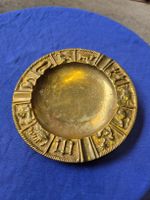 Aschenbecher Messing Zodiak Symbole Vintage
50