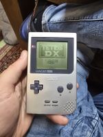 Nintendo Game Boy Pocket Silber mit Spiel Tetris DX (Q)