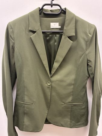 Damen Blazer KAFFE Grösse 36 khaki Neu