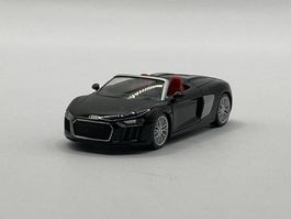 Herpa 038690 1:87 Audi R8 Spyder mythosschwarz