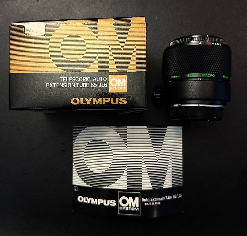 Olympus Obiettivi: Olympus OM-System Auto Extension Tube 65-116 – Usato da Bulle venduto da SpeedprintArt