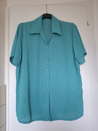 Chemise Vintage bleu-chiné