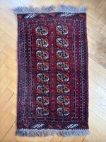 Schöner roter Läufer Belutsch 74x125cm Vintage Teppich
