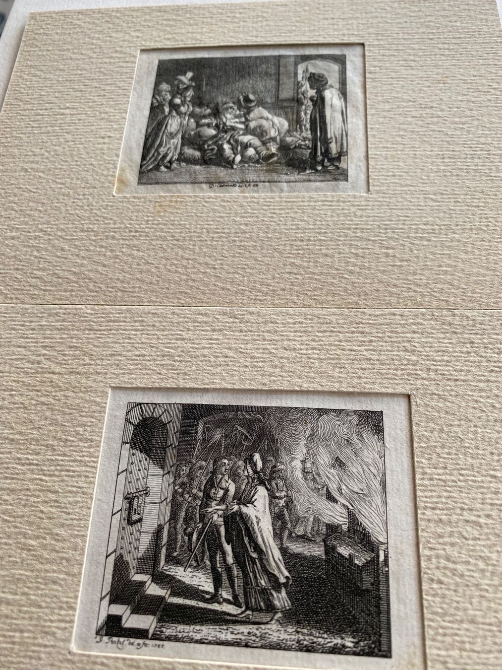 Incisioni: Antike Stiche (Miniatur) – Usato da Münchwilen TG venduto da Mercurius63 4