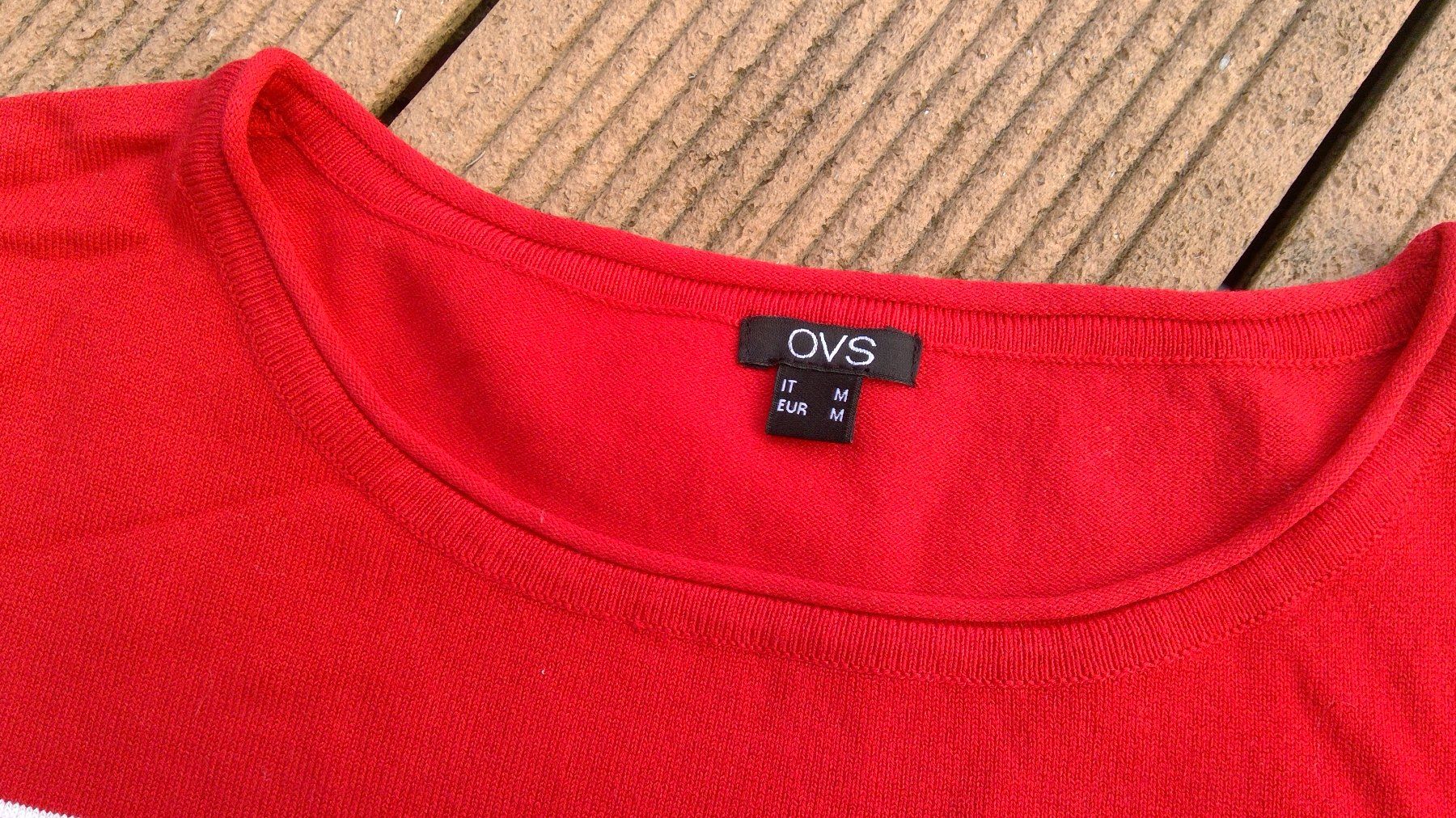 Maglioni & Felpe: Pullover rayé rouge & blanc OVS, taille M, NEUF – Nuovo e nell'imballaggio originale da Agiez venduto da chouchanelle 7