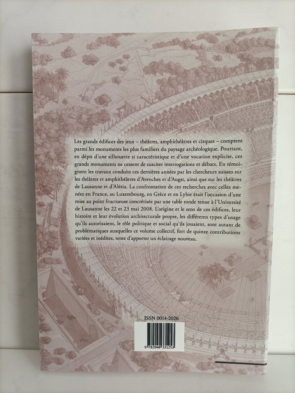 Libri: Theatra et spectacula. Les grands monuments des jeux dans l' – Usato da crans montana venduto da AB3963 1