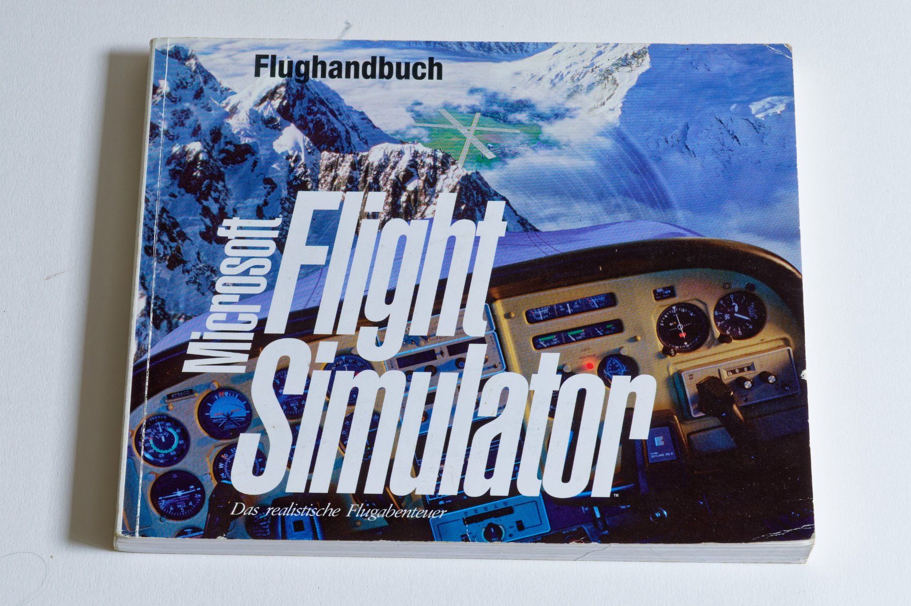 Microsoft Giochi: Microsoft Flight Simulator Flughandbuch MS DOS 5.0 – Usato da Scherz venduto da Neogeo5000