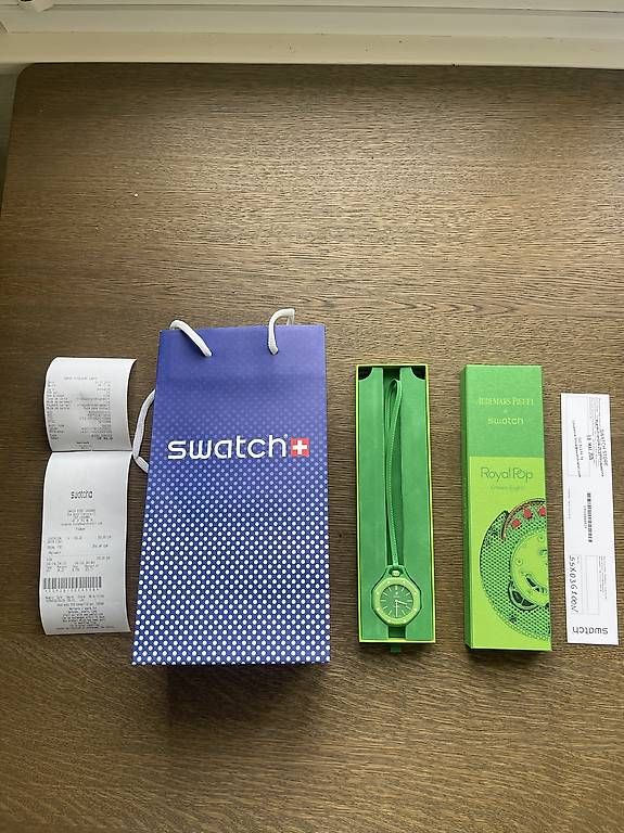 Uhren: Royal Pop AP x Swatch Green Eight – Gebraucht aus Lausanne von sof_5rtj