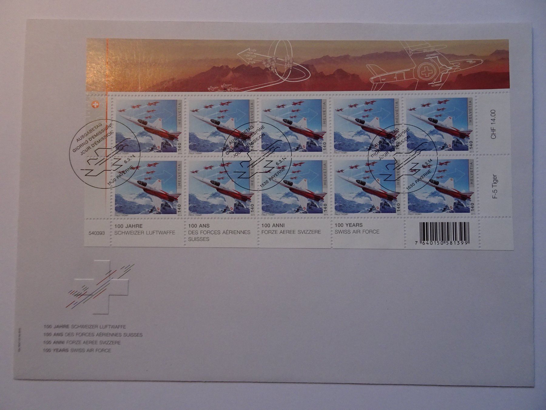Alle Briefmarken: Grossbrief 2014 – Neu (gemäss Beschreibung) aus Aadorf von Chnorli-Furz
