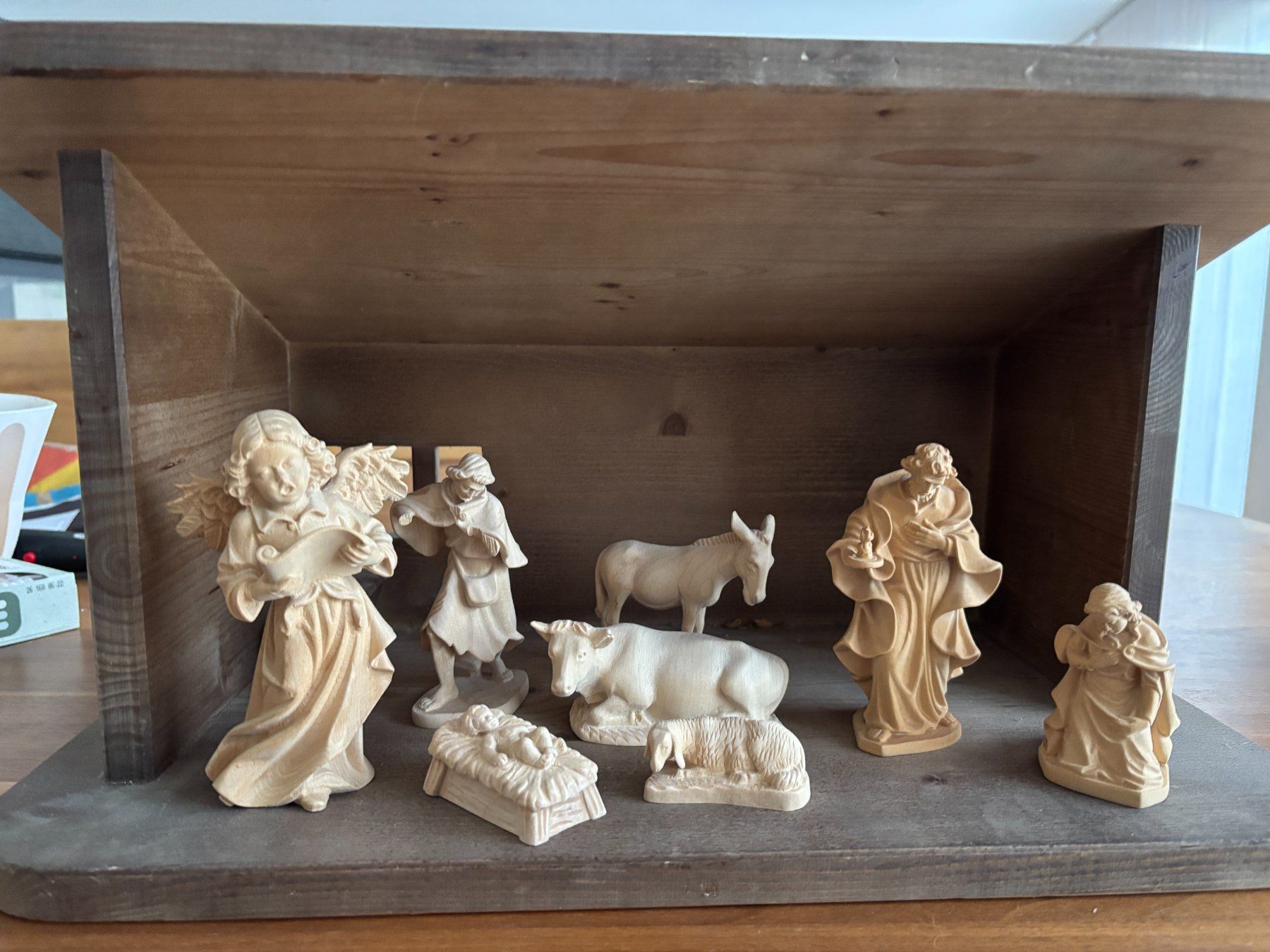 Statuette: Handgeschnitzte Krippenfiguren von Wallnöfer-Grond – Usato da Büttikon AG venduto da hau_c6nq