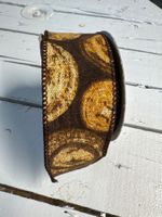 Dekoband Holzscheiben/Baumscheiben Braun/Natur / P