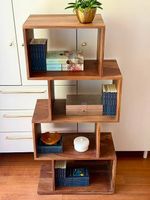 Maisons du Monde Stockholm solid wood shelf