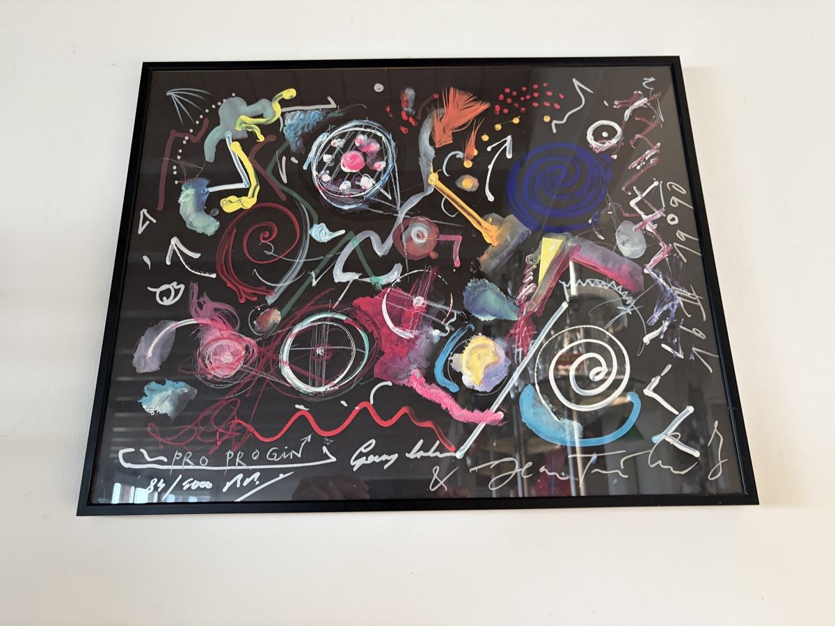 Grafica & Litografie: Jean Tinguely Lithographie Pro Progin  – Usato da Vallamand venduto da Bricbracbroc82
