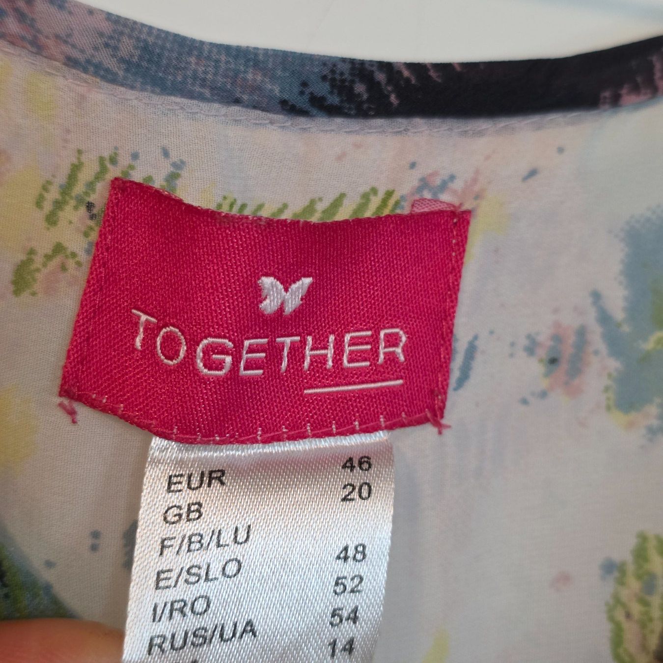 Blusen: 🌸 Together Sommerbluse bunt & bequem Gr.46 – Gebraucht aus Wald ZH von CapLux 3