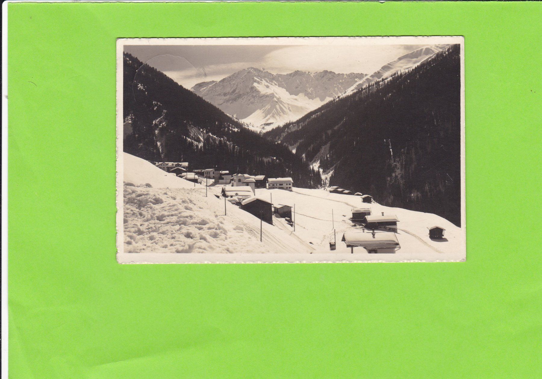 Cartoline postali: Davos-Monstein – Usato da St. Peterzell venduto da neckertal