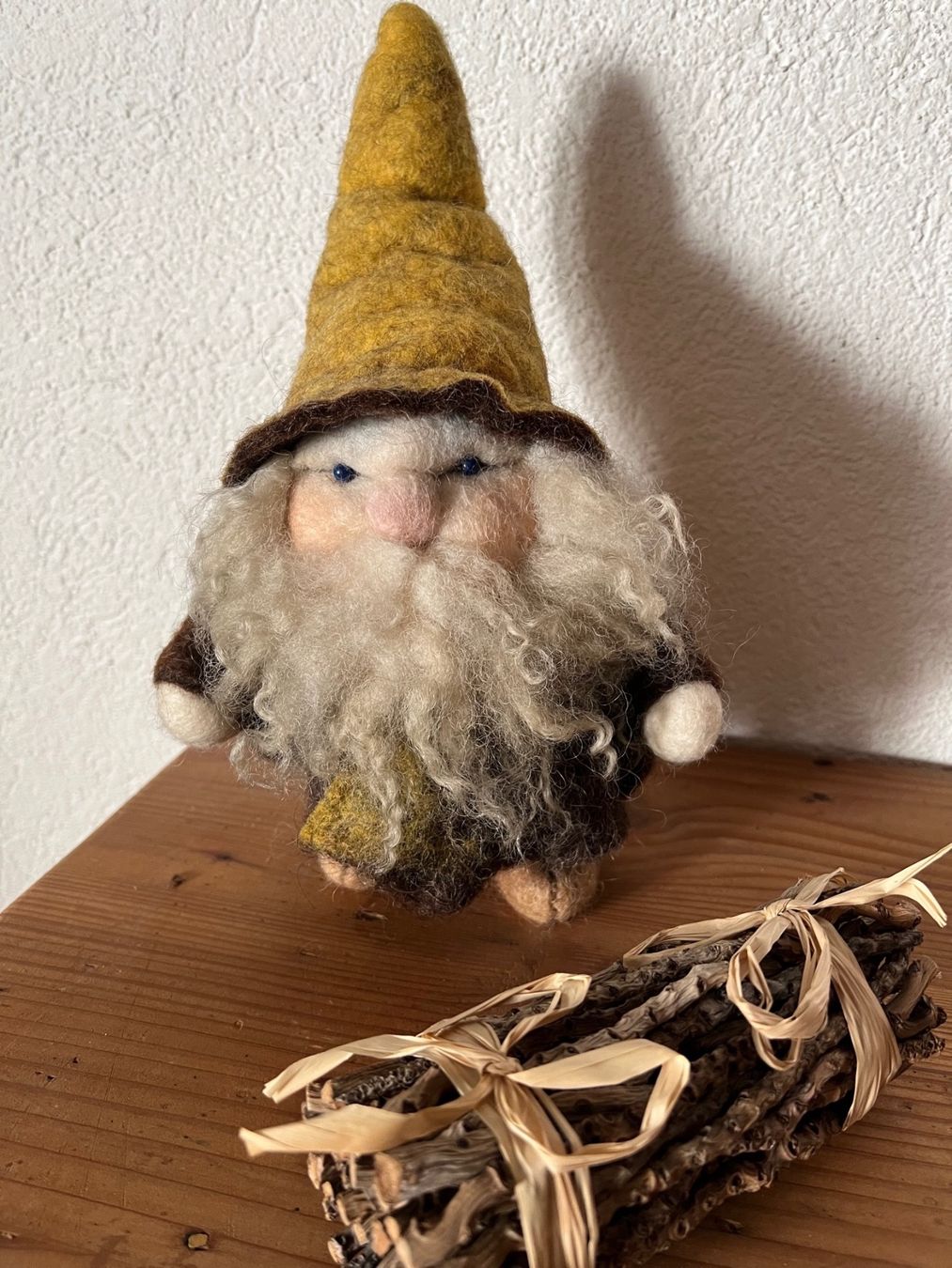 Figuren: Filz Zwerg Waldorf – Neu (gemäss Beschreibung) aus Arboldswil von  2