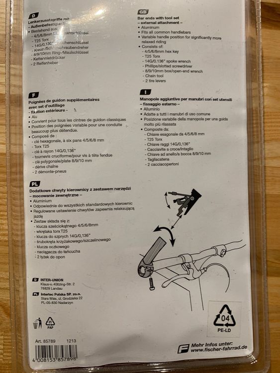 Pezzi di ricambio: Velo Lenkerzusatzgrffe – Nuovo e nell'imballaggio originale da Wettingen venduto da Kawasaki987 1