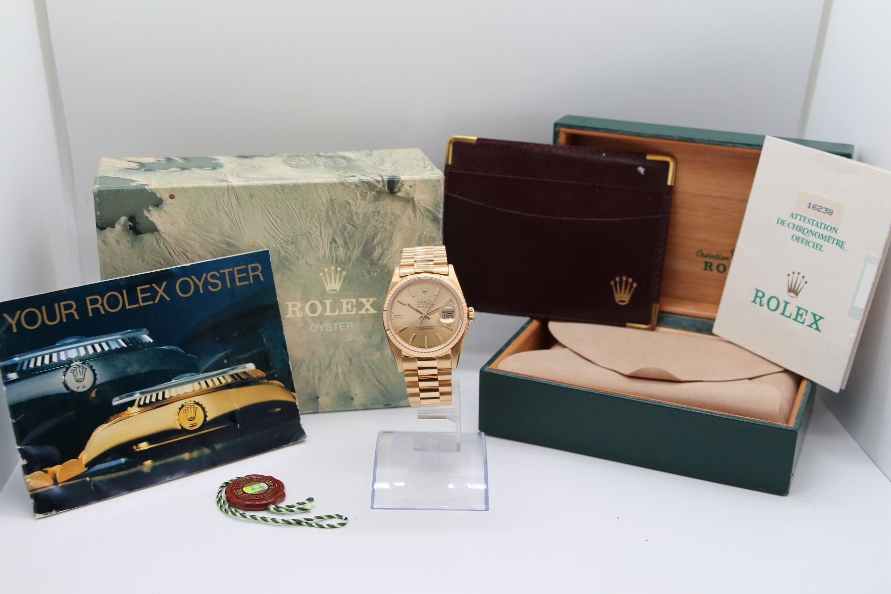 Rolex Orologi: Rolex Datejust 36 18K Gold Ref. 16238, Box & Papers 1990 – Usato da Zug venduto da eMDi_Collection 8