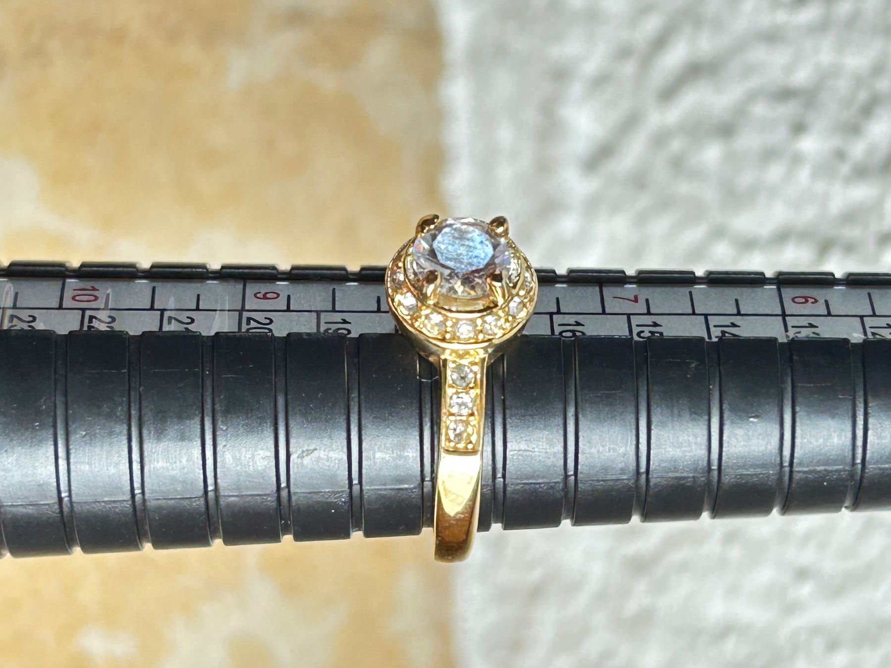 Anelli: Goldfarbener Ring Queen (Grösse 57) – Usato da Laufen venduto da belleskulptur 4