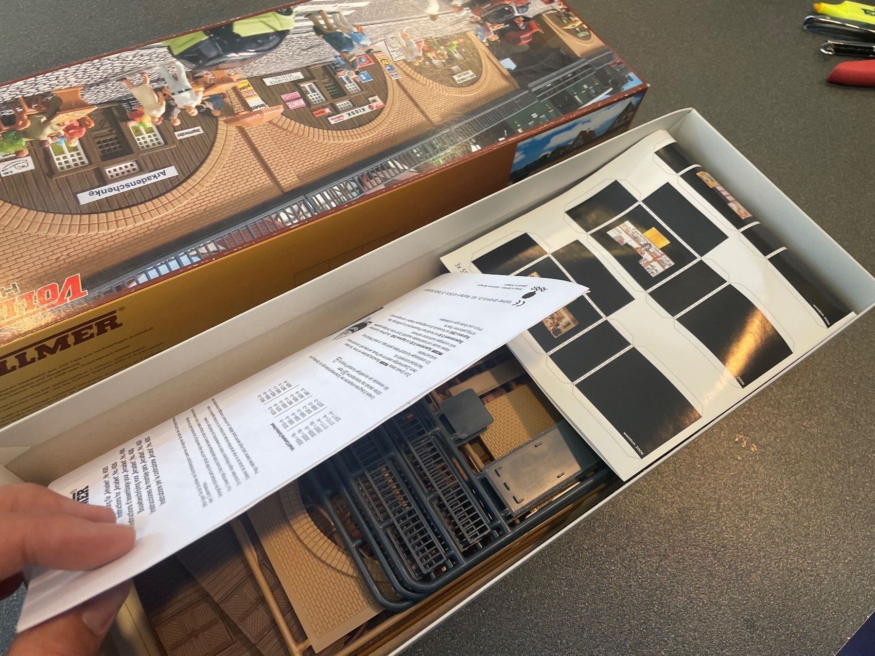 Kibri Modellini di ferrovie: Vollmer 4500 H0 Arkaden bausatz – Nuovo e nell'imballaggio originale da Chiasso venduto da Carrara-Modellismo 3