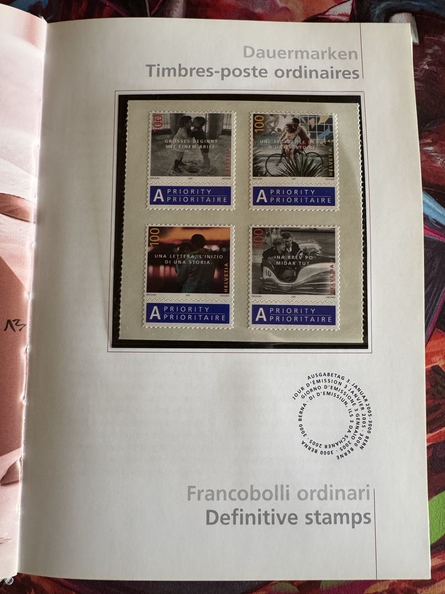 Alben: Schweizer Briefmarken Jahrbuch 2005 komplett postfrisch – Gebraucht aus Leutwil von Jaxon_withXx 2