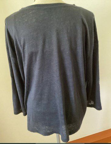 Cos T-Shirts: COS Leinenshirt Gr. S oversize dunkelblau – Neu (gemäss Beschreibung) aus Münsingen von Nik_und_Kat 4