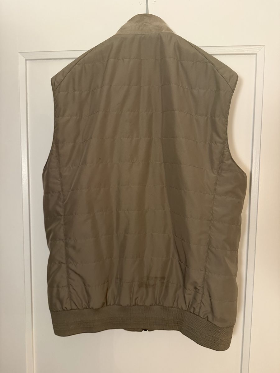 Gilet & Giacche: Wildleder Gilet Corneliani Grösse 48 – Usato da Zürich venduto da Glamour2019 1