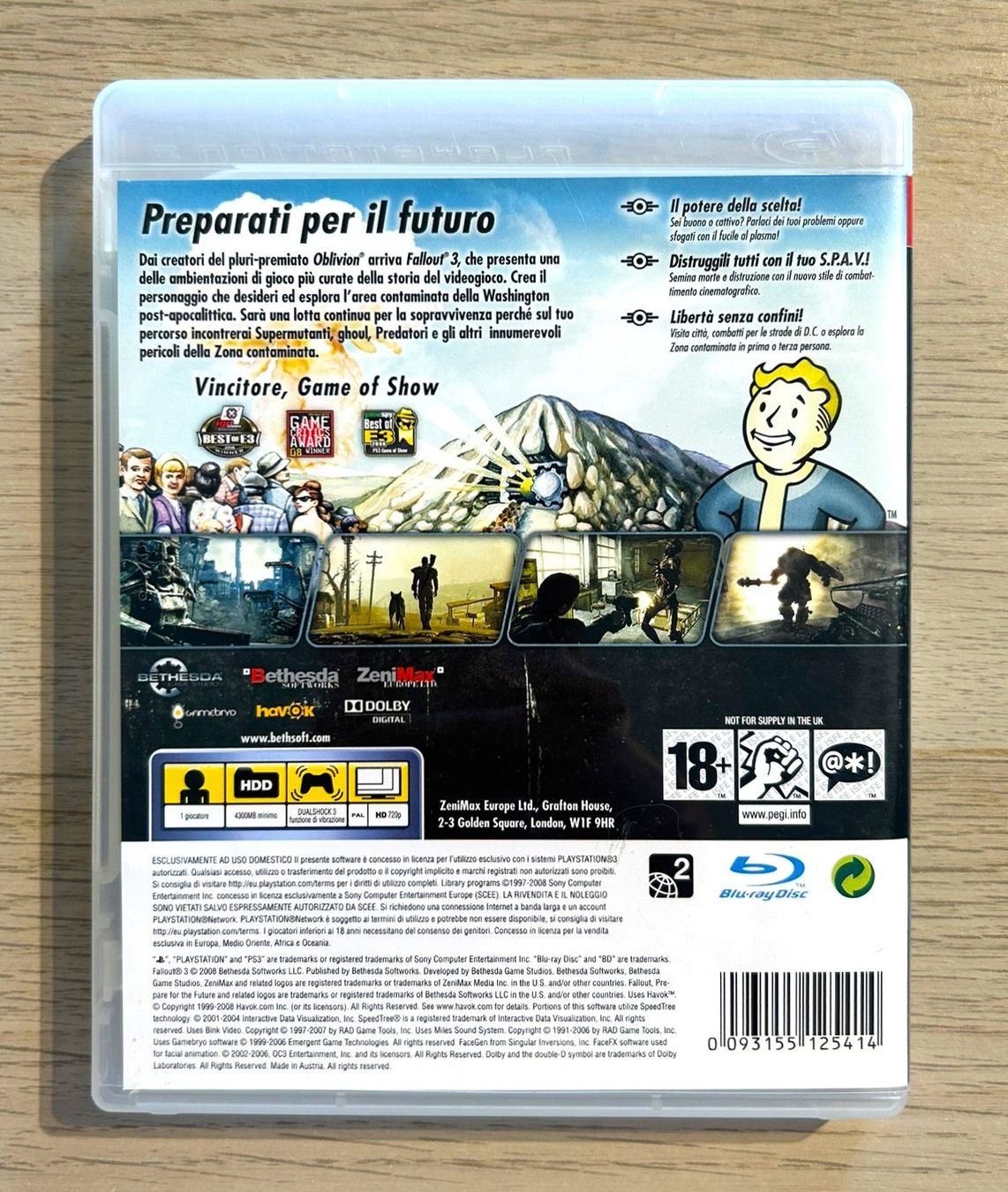 Sony Jeux: Fallout 3 PS3 – D'occasion à St. Gallen par Alpine.Arcade 1