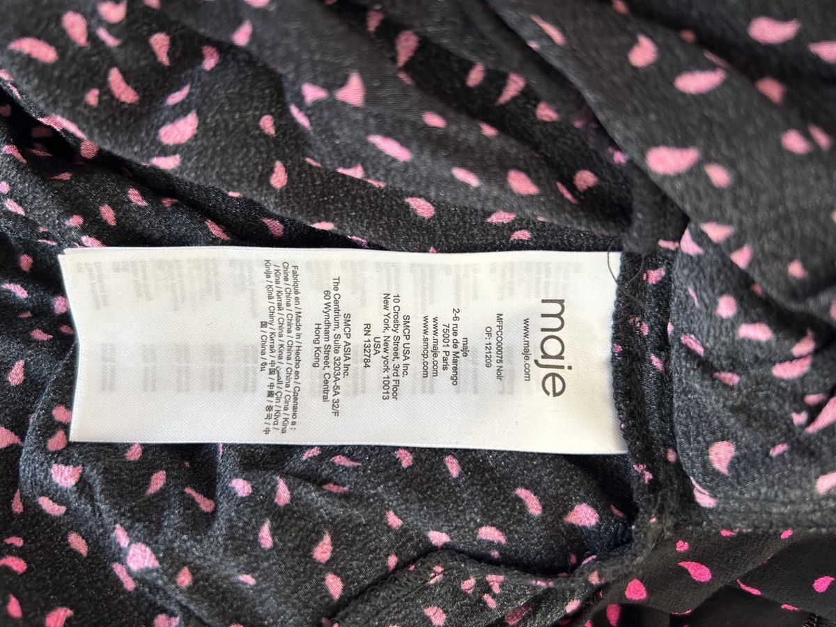 Maje Vestiti: Maje gemustertes Romper Kleid / 38 – Usato da Zug venduto da bia_v6gf 4
