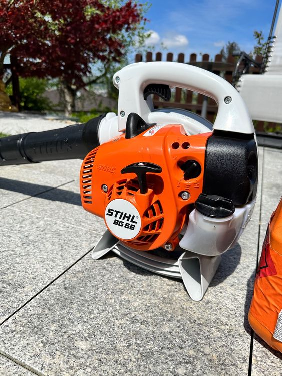 Laubbläser Stihl BG 56 wenig gebraucht von 2016 Kaufen auf Ricardo