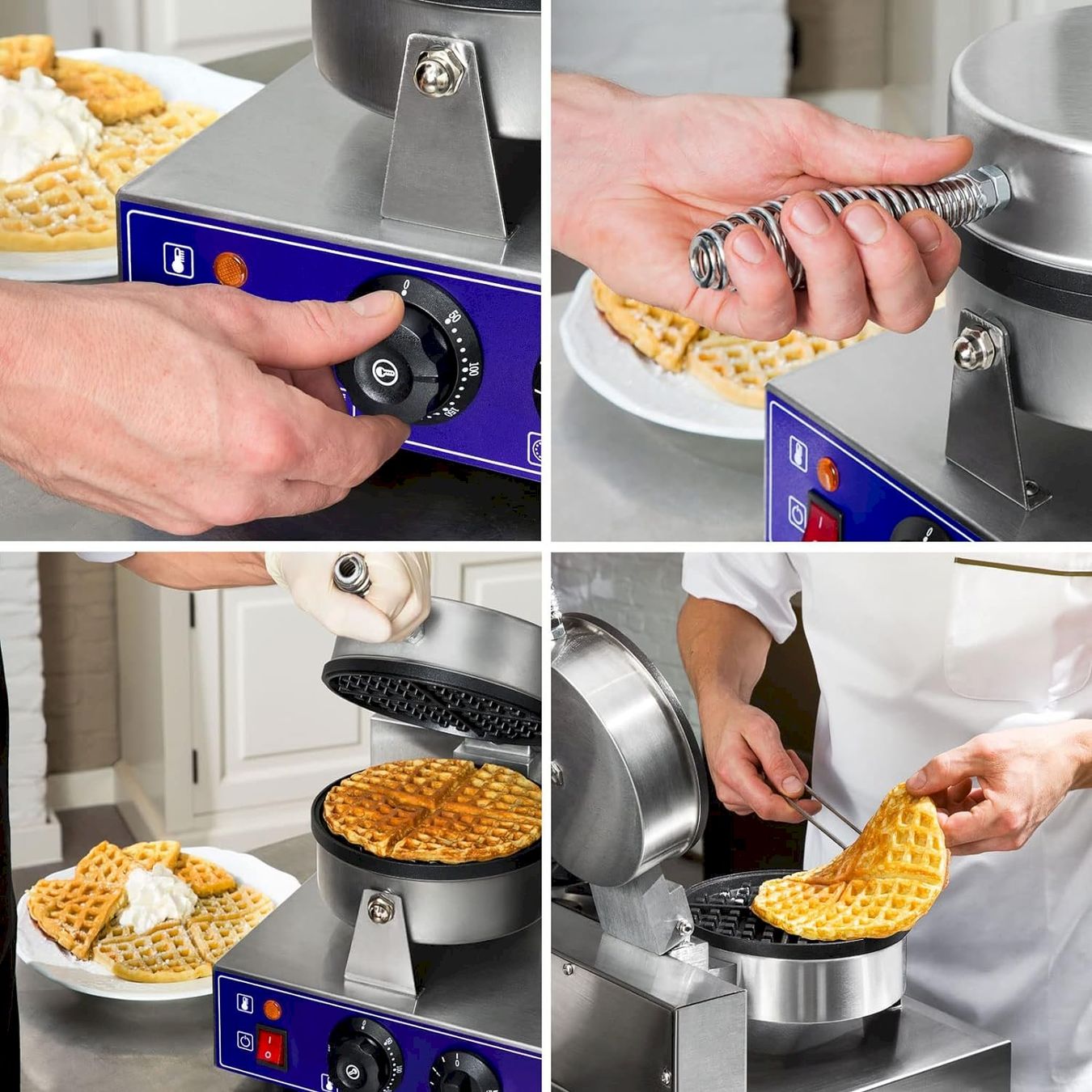 Appareils de cuisine: vertes Waffeleisen – Neuf avec emballage d'origine à Bottighofen par zaap 3