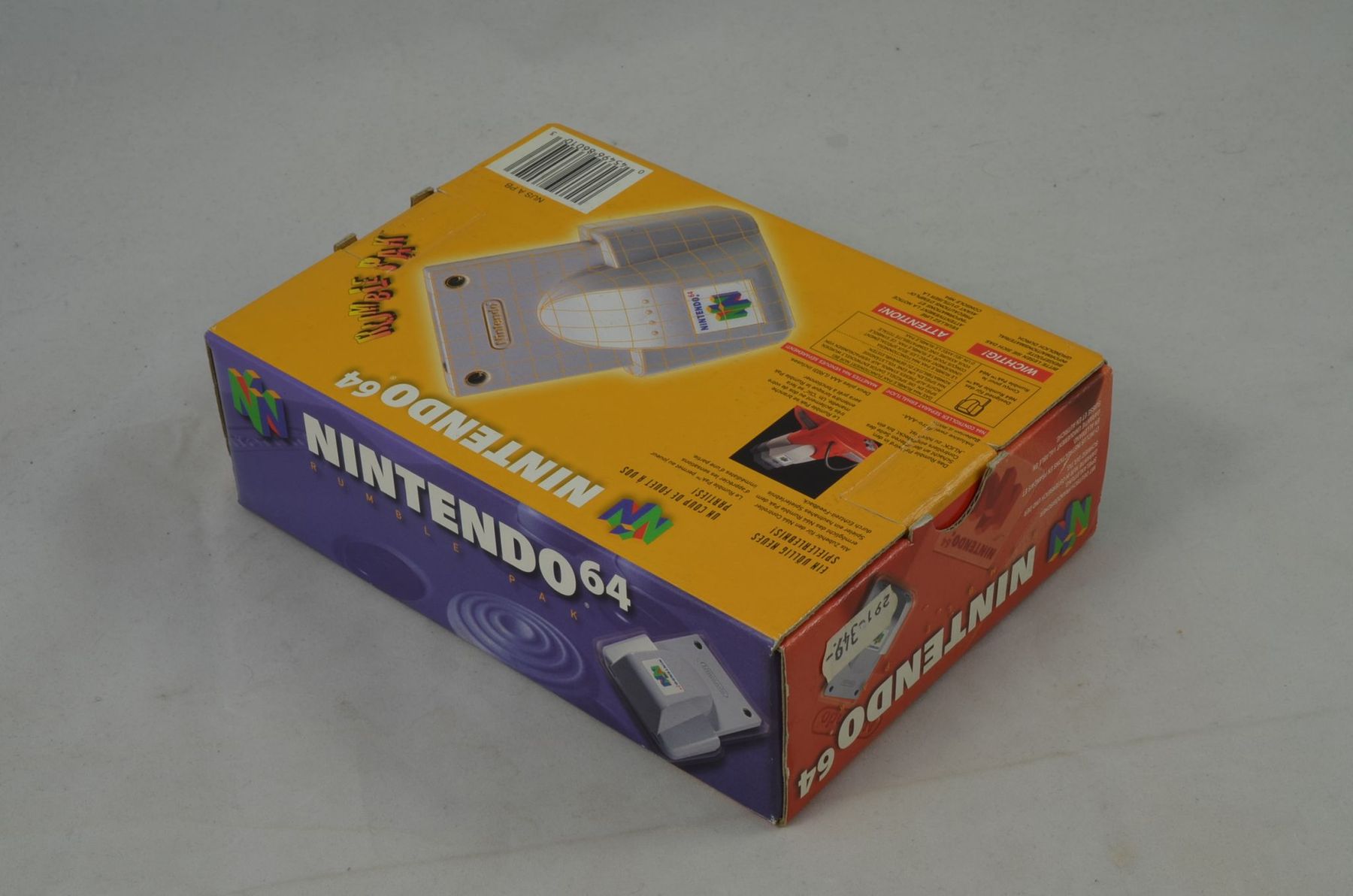 Altri accessori: N64 Rumble Pack mit OVP – Usato da Buchs AG venduto da SellAndBuyX 4