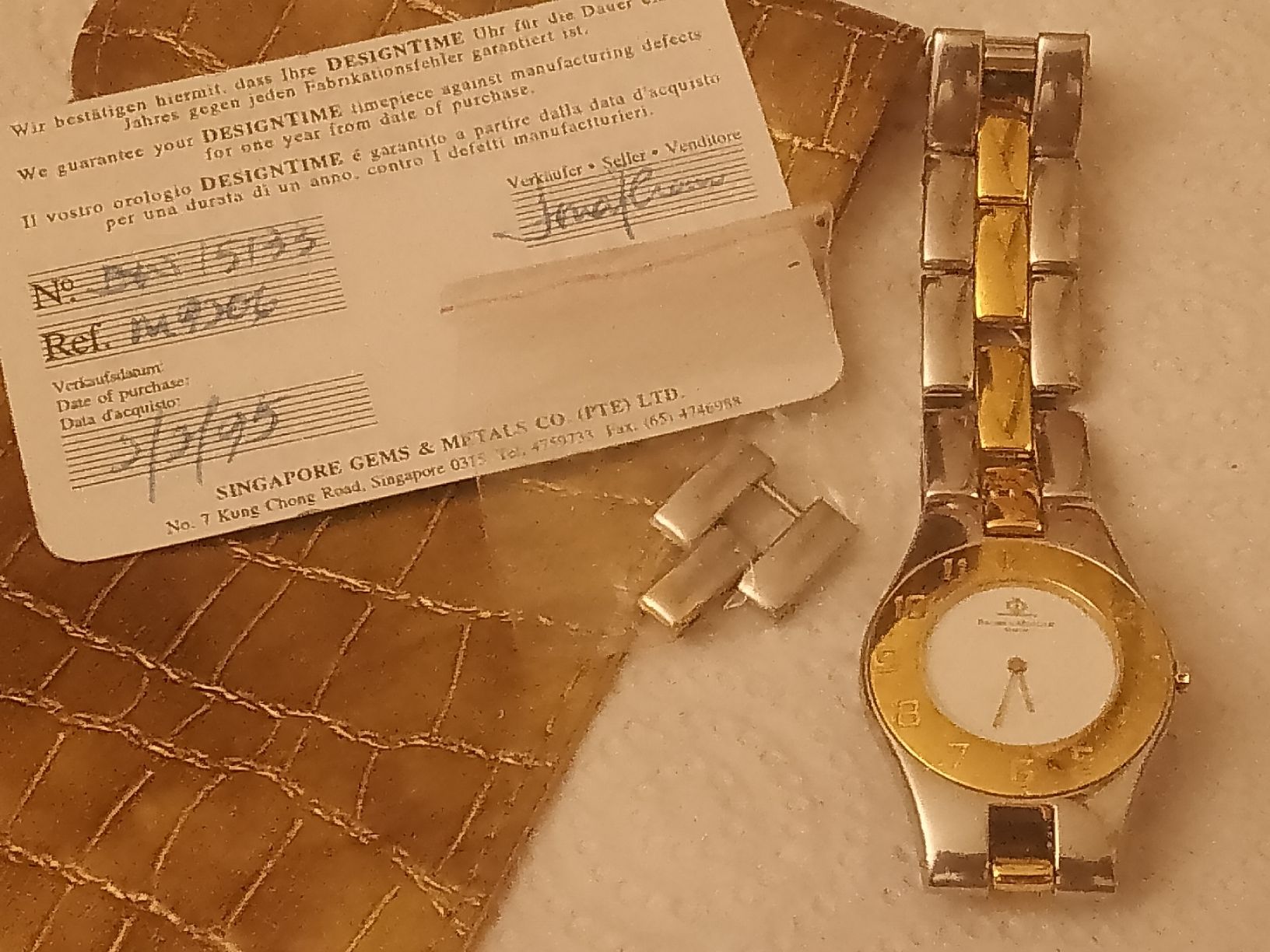 Baume & Mercier Orologi: Baume & Mercier Schöon Uhr läuft Super – Usato da Agno venduto da sam2608 5
