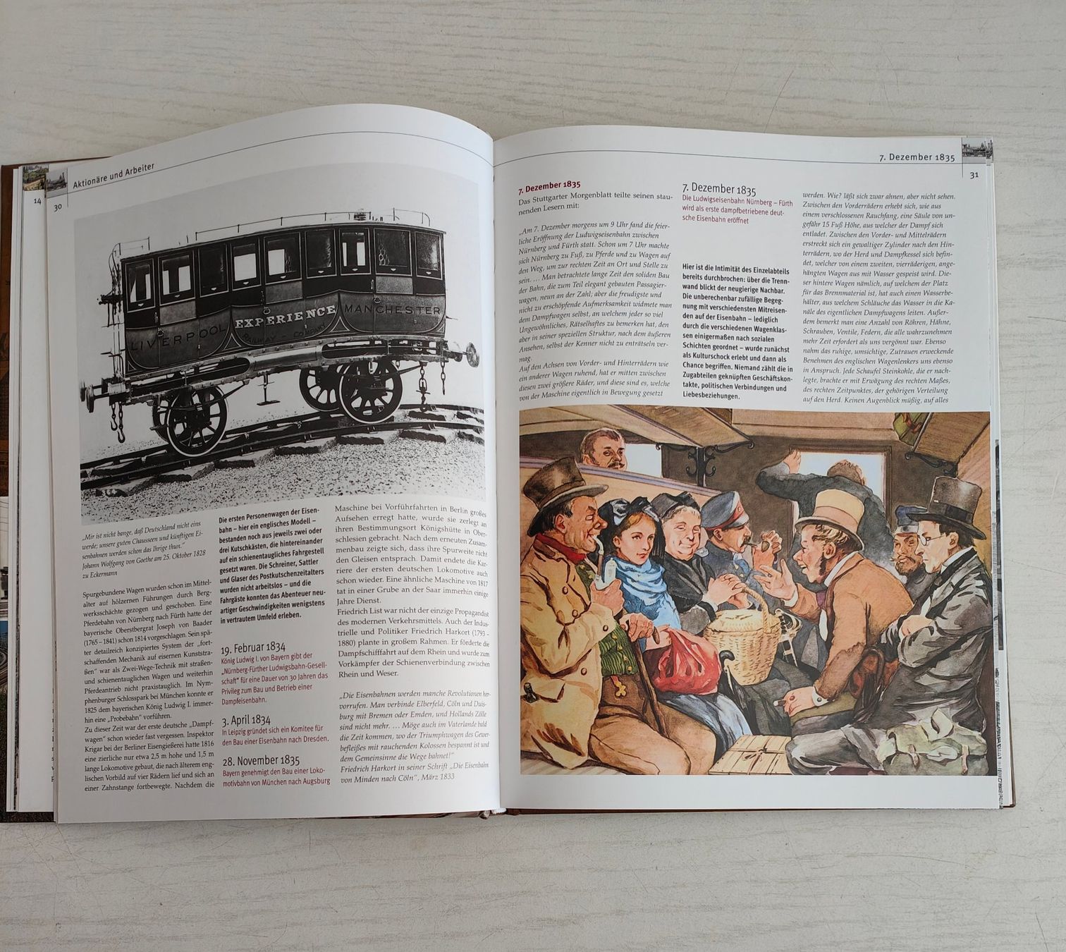 Libri: Die grosse Geschichte der Eisenbahn in Deutschland, GeraMond – Usato da Hemishofen venduto da Lany 4
