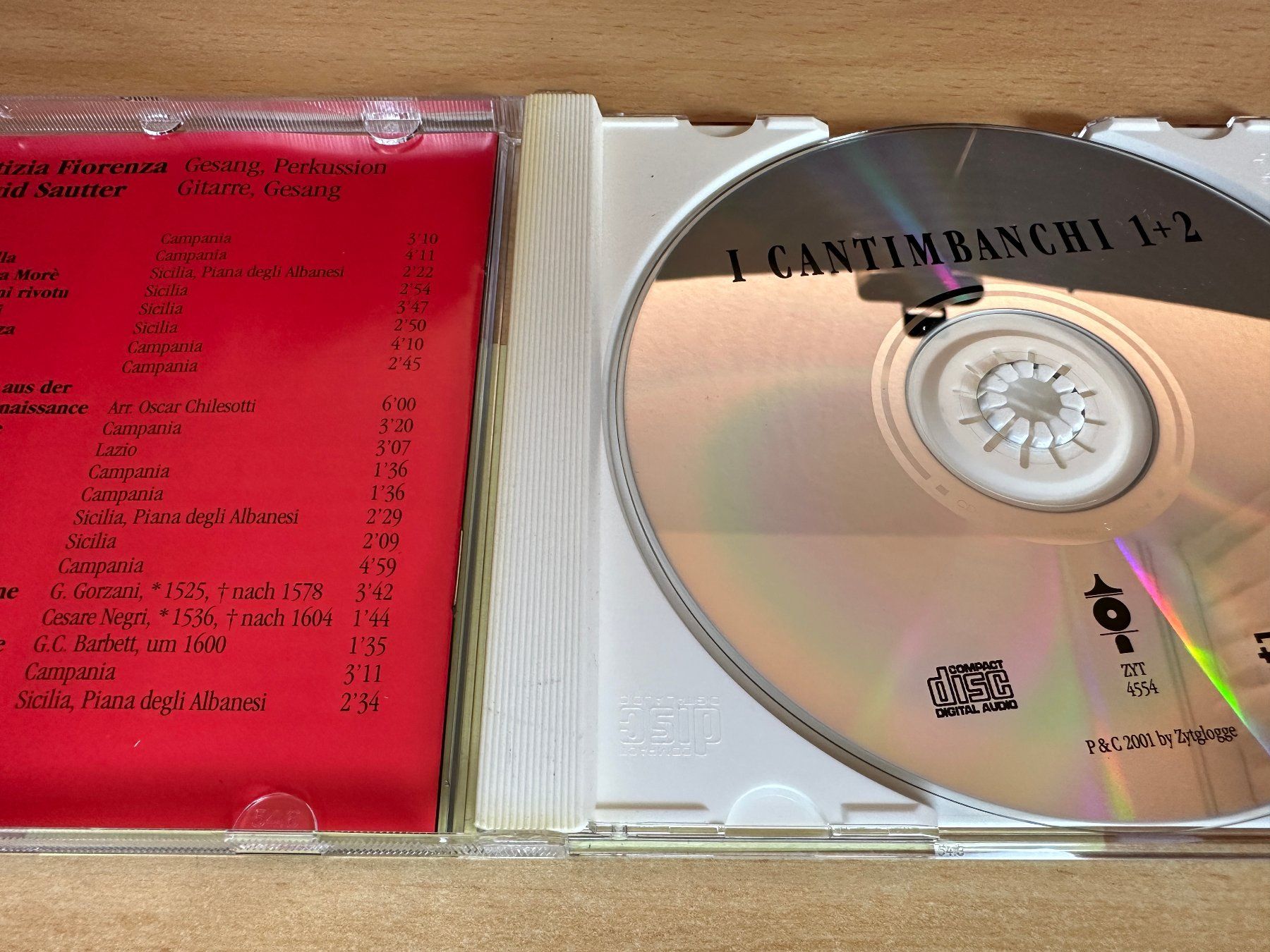CDs: I Cantimbanchi – 1 + 2 – Gebraucht aus Rikon im Tösstal von Alpenmutz 2